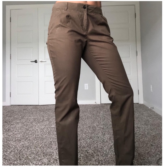Khaki Esprit Trouser - Picture 2 of 8